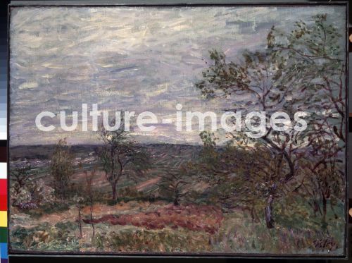 Alfred Sisley, Windiger Tag in Veneux