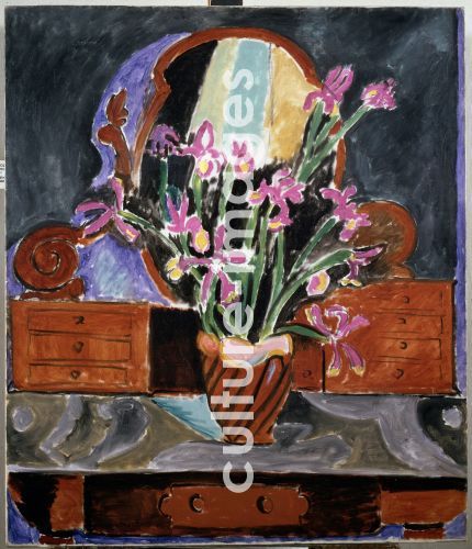 Henri Matisse, Vase mit Schwertlilien