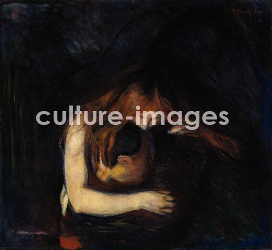 Edvard Munch, Munch, Edvard (1863-1944), Der Vampir (Liebe und Schmerz)