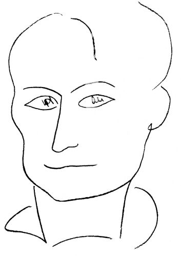 Henri Matisse, Porträt des Dichters Charles Baudelaire