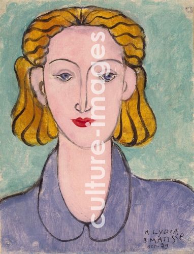 Henri Matisse, Junge Frau in blauer Bluse