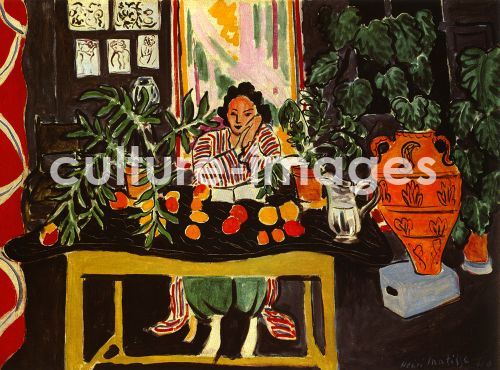 Henri Matisse, Interieur mit etruskischer Vase