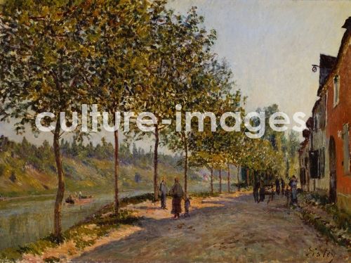 Alfred Sisley, Junimorgen in Saint-Mammès