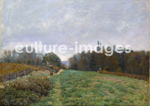 Alfred Sisley, Landschaft bei Louveciennes