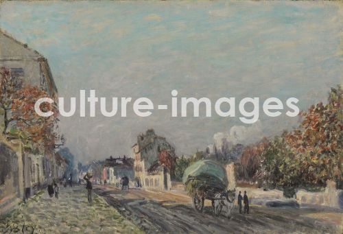 Alfred Sisley, Une rue à Marly