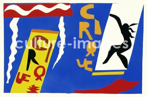 Henri Matisse, Zirkus (vom Künstlerbuch Jazz)