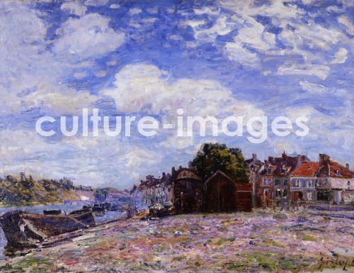 Alfred Sisley, Der Loing in Saint-Mammès