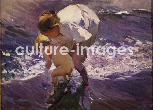 Joaquín Sorolla y Bastida, Am Strand