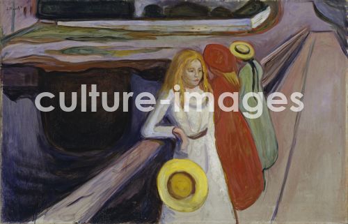 Edvard Munch, Die Mädchen auf der Brücke