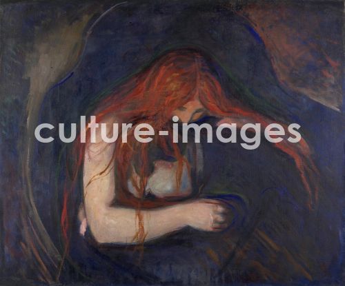 Edvard Munch, Der Vampir (Liebe und Schmerz)