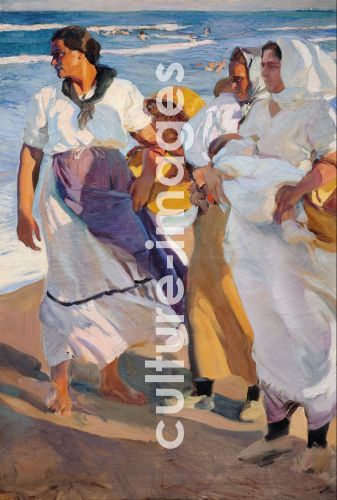 Joaquín Sorolla y Bastida, Die Fischerfrauen von Valencia