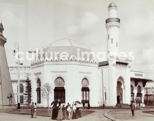 Maxim Petrowitsch Dmitriew, Die Allrussische Ausstellung in Nischni Nowgorod. Panorama der Firma Nobel