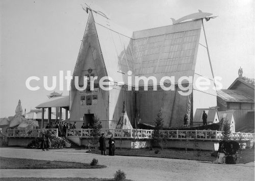 Maxim Petrowitsch Dmitriew, Die Allrussische Ausstellung in Nischni Nowgorod. Pavillon des Norden