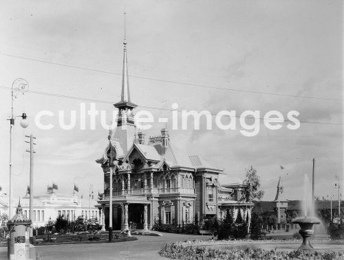 Maxim Petrowitsch Dmitriew, Die Allrussische Ausstellung in Nischni Nowgorod. Zarenpavillon