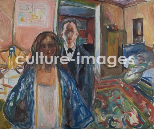 Edvard Munch, Der Künstler und sein Modell