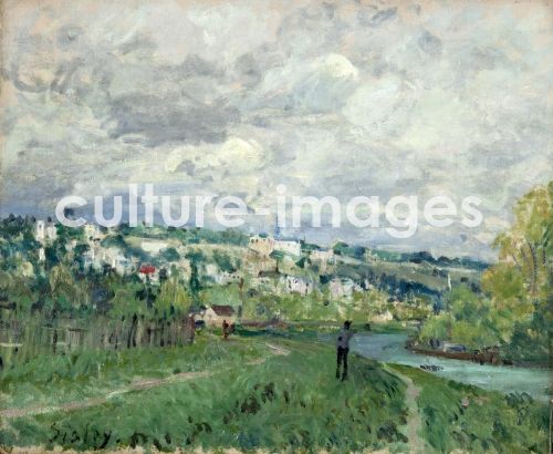 Alfred Sisley, Die Seine bei Saint-Cloud