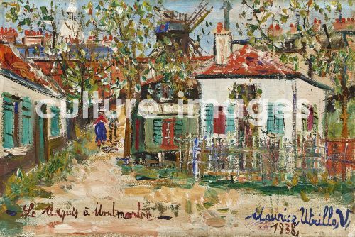 Maurice Utrillo, Le Maquis à Montmartre