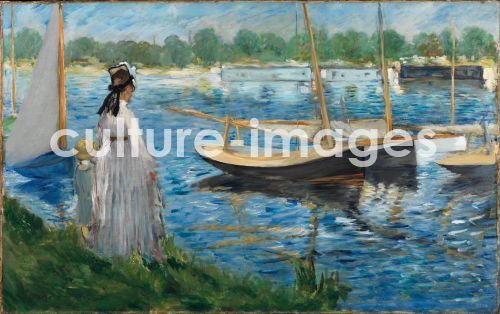 Édouard Manet, Bords de Seine à Argenteuil (Seine-Ufer bei Argenteuil)