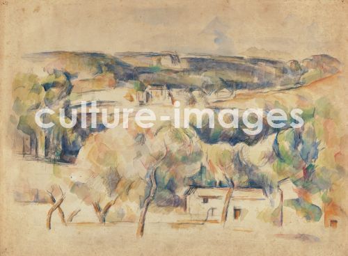 Paul Cézanne, Landschaft in Provence