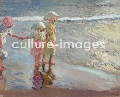 Joaquín Sorolla y Bastida, Die drei Schwestern am Strand