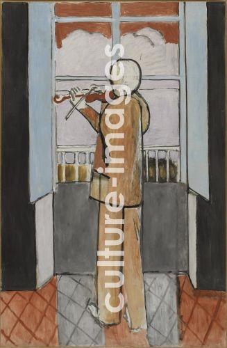 Henri Matisse, Le violoniste à la fenêtre (Der Geiger am Fenster)