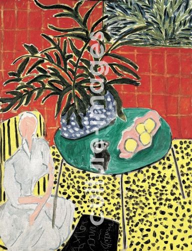 Henri Matisse, Intérieur à la fougère noire