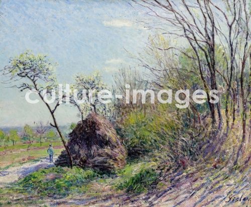 Alfred Sisley, A la lisière de la fôret. Les Sablons