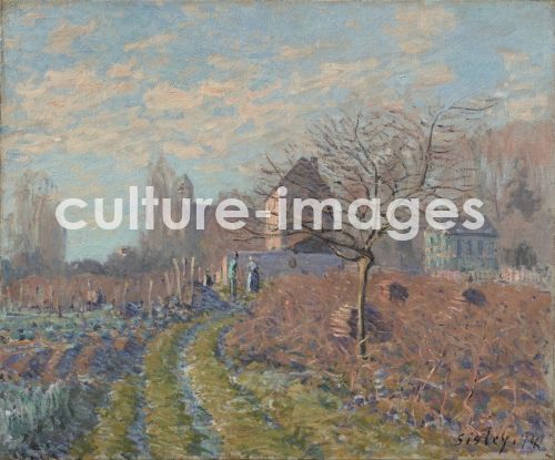 Alfred Sisley, Gelée Blanche. Été de la Saint Martin