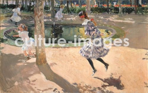 Joaquín Sorolla y Bastida, Seilspringen. La Granja