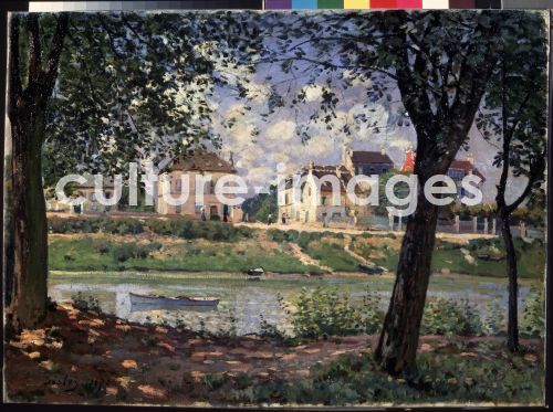 Alfred Sisley, Villeneuve-la-Garenne an der Seine