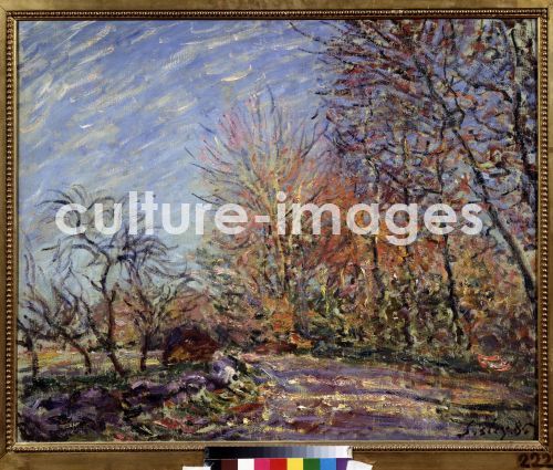 Alfred Sisley, Am Waldrand in Fontainebleau