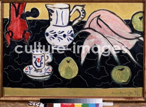 Henri Matisse, Stillleben mit Muschel auf schwarzem Marmor