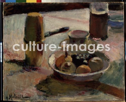 Henri Matisse, Früchte und Kaffeekanne, Matisse, Henri (1869-1954)