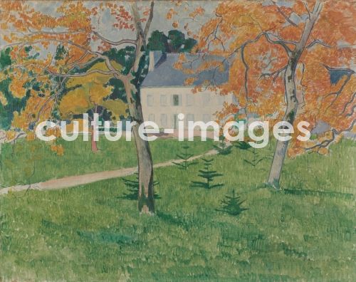 Émile Bernard, House among trees. Pont-Aven