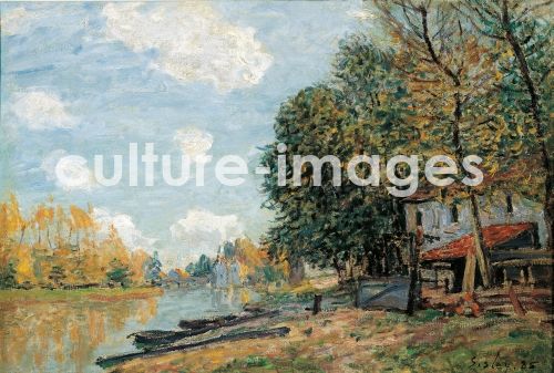 Alfred Sisley, Moret. The Banks of the River Loing