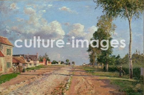 Camille Pissarro, Route de Versailles, Rocquencourt