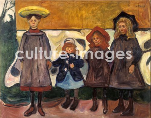 Edvard Munch, Four Girls in Åsgårdstrand