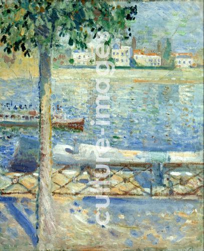 Edvard Munch, The Seine at Saint-Cloud