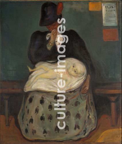 Edvard Munch, Inheritance (Child born with syphilis)