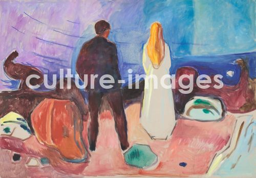 Edvard Munch, Two Human Beings. The Lonely Ones