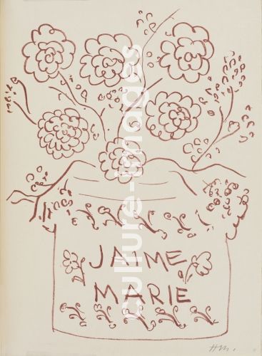 Henri Matisse, Jaime Marie, aus Florilège des Amours de Ronsard