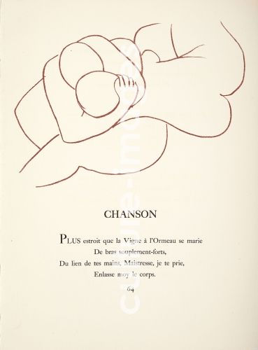 Henri Matisse, Florilège des Amours de Ronsard