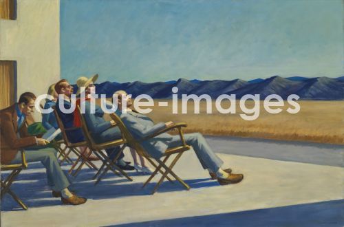 Edward Hopper, People in the Sun (Menschen in der Sonne)