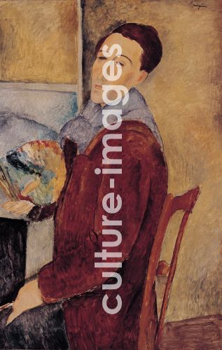 Amedeo Modigliani, Selbstbildnis