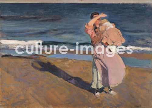 Joaquín Sorolla y Bastida, Fisherwoman with child, Valencia