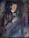 Edvard Munch, Selbstbildnis mit Zigarette