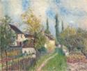 Alfred Sisley, A path at Les Sablons