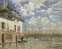 Alfred Sisley, Boat in the Flood at Port Marly