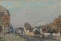 Alfred Sisley, Une rue à Marly