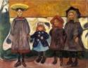 Edvard Munch, Four Girls in Åsgårdstrand